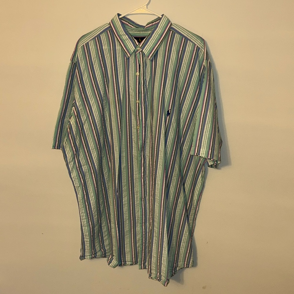 Polo Ralph Lauren Searsucker Striped Shirt